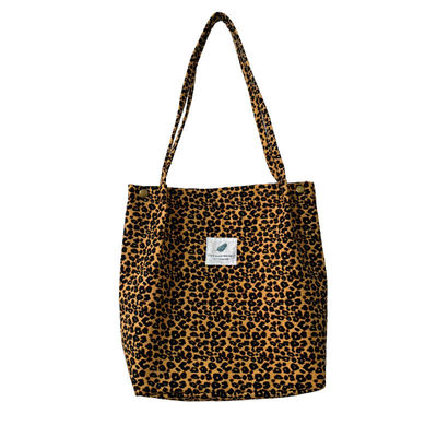 Open sluiting Corduroy Tote Bag Perfect voor vrouwen kantoor school winkelen en reizen behoeften