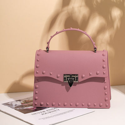2022 Luxe Jelly Bag Nieuwste modieuze PVC schouder handtas met rits sluiting