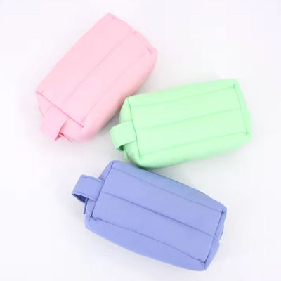 Waterdichte zak Nylon reis make-up organisator zak met rits sluiting en logo ontwerp