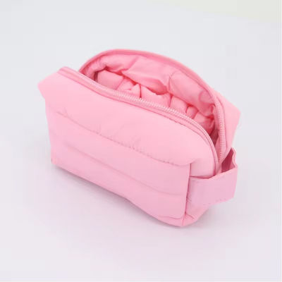 Waterdichte zak Nylon reis make-up organisator zak met rits sluiting en logo ontwerp