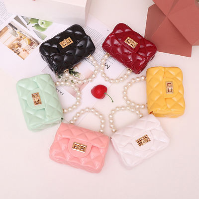 Jelly Crossbody Mini Meisjes Vrouwen Handtas Dames Kinderen Handtassen met aangepast logo