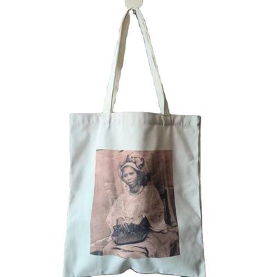 Liningmateriaal Canvas Warm gerecycled plain cotton winkelwagen Reclame Tote Bag Voor promotie
