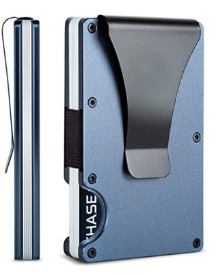 Herbruikbare RFID-blokkerende aluminiumkaarthouder/Smart Metal Slim Men Wallet/Minimalist Aluminium Wallet