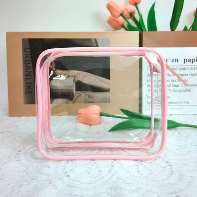 Promotie verkoop mode stijl waterdicht helder make-up zak voor uw cosmetische collectie