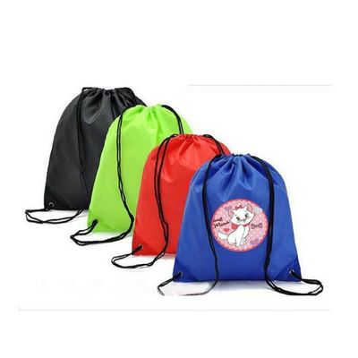 Gepersonaliseerde draadtas voor het dagelijks schoolleven Multifunctioneel polyestermateriaal