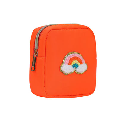24 Kleuren Zipper Waterdicht Toilet Bag Grote make-up tassen voor reizen in Nylon Pouch