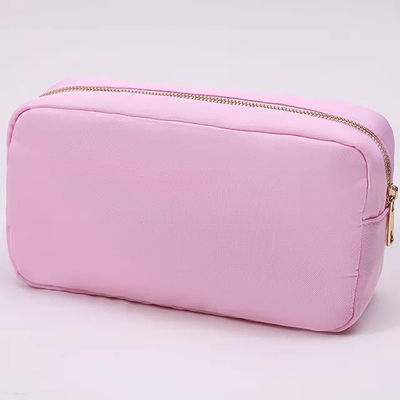 24 Kleuren Zipper Waterdicht Toilet Bag Grote make-up tassen voor reizen in Nylon Pouch