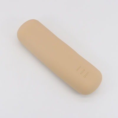 Mode stijl aangepast draagbare siliconen make-up borstel zak voor cosmetische opslag