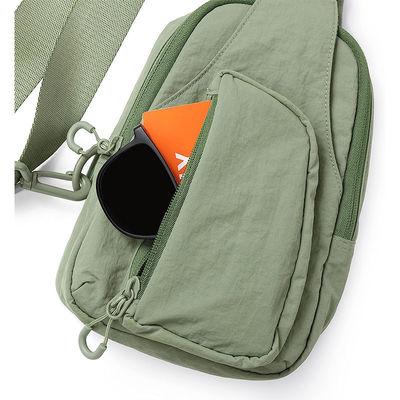 Kleine Mini Reis Sport Waterdicht Nylon Schouder Crossbody Sling Bag Voor Mannen Kussen