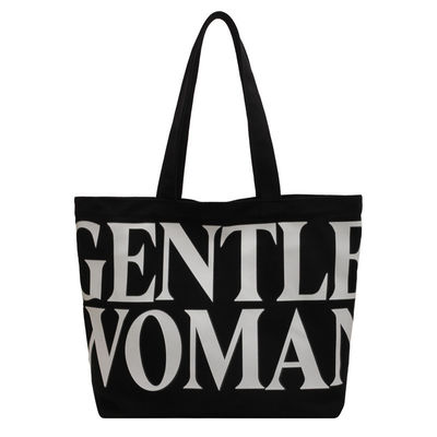 Custom logo natuurlijke doek katoenen tas perfect voor reizen en uitstapjes