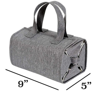 Zipper sluiting hangend roll-up make-up tas reis toilettoestellen kit organisator voor vrouwen