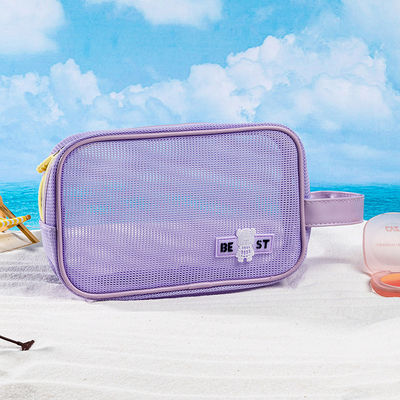 Polyester mesh strandtas voor zakenreizen en vakanties Het perfecte reisaccessoire