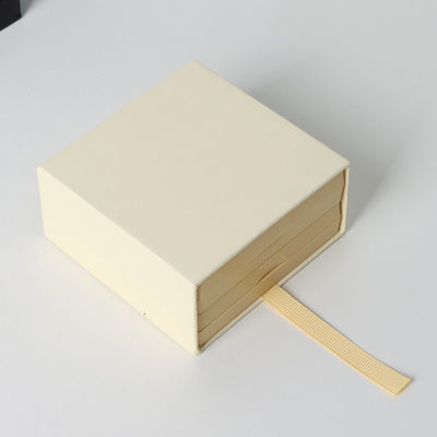 Custom Logo Juweliersdoos Verpakkingsdozen met transparante PE-film in Matte Papier Karton Geschenkdoos