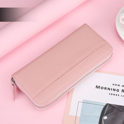 Nieuwste modieuze 2024 Koreaanse mode Vrouwelijke Clutch Card Holder Portemonnee Vrouwen Pu Leer Luxe lange portemonnees