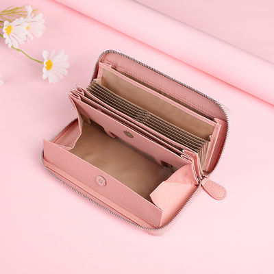 Nieuwste modieuze 2024 Koreaanse mode Vrouwelijke Clutch Card Holder Portemonnee Vrouwen Pu Leer Luxe lange portemonnees