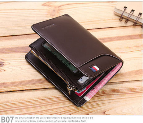 Multifunctionele Bifold Man Wallet Nieuwste modieuze ontwerp voor mannen Reizen en zaken