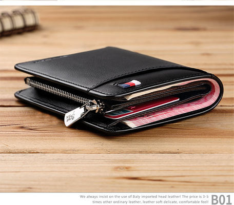 Multifunctionele Bifold Man Wallet Nieuwste modieuze ontwerp voor mannen Reizen en zaken