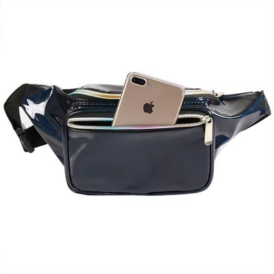 Unisex holografisch Fanny Pack met verstelbare riem voor Rave Festival Travel Party