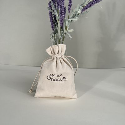 Kleine draaistak aangepast herbruikbaar katoenen doek winkeltas met aangepaste kleur