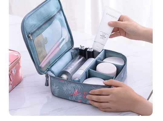 Outdoor meisje cosmetische tas make-up tas vrouwen toiletgoed organisator met modieuze stijl