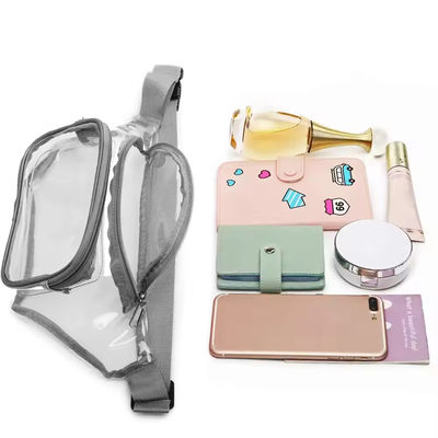 Custom Outdoor Waterproof PVC Clear Fanny Pack OEM/ODM Perfect voor mannen en vrouwen onderweg