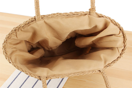 Gepersonaliseerde kleur mode zomerstrandtas vrouw dame stro boodschapper tassen schoudertassen handtassen