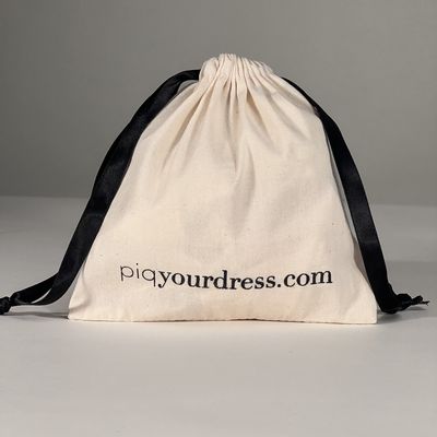 Cadeautjes Op maat Kleine Grote Witte Mosselen Pocket Sieraden Canvas Katoen Draadtas