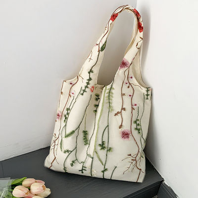 Unisex polyester voering materiaal Koreaanse versie koe schoudertas met vlinder print