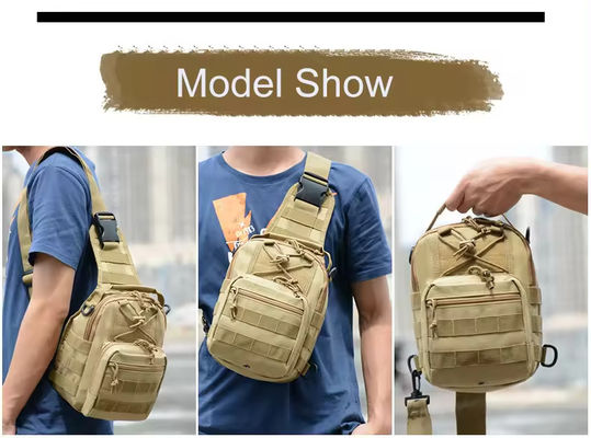 Verbeter je outdoor uitrusting met onze Molle Tactical Sling Bag voor alle seizoenen