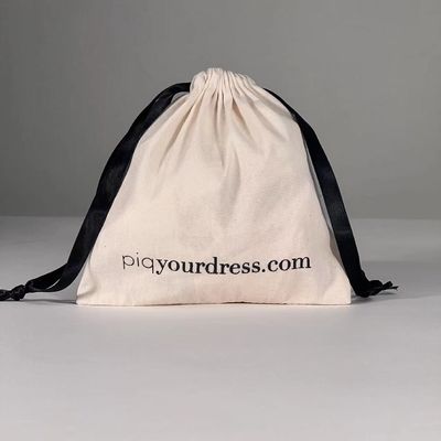 Cadeautjes Op maat Kleine Grote Witte Mosselen Pocket Sieraden Canvas Katoen Draadtas