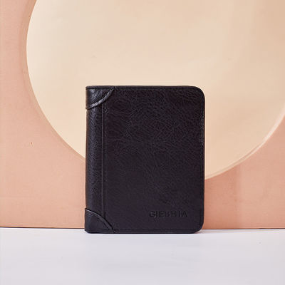 Volkoren lederen portemonnee voor mannen Afneembare Bifold Crazy Horse Portemonnee in retro bruin