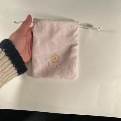 Gepersonaliseerde Microfiber Juwelen Verpakkingszak met Logo Gepersonaliseerde Logo Brief Patroon Type