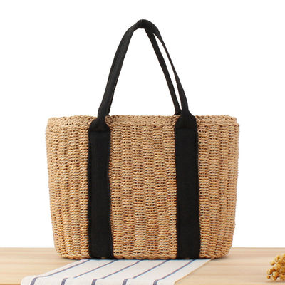 Vrouwen Bali Vakantie Winkeltas Handgemaakt Straw Tote Bag met grote capaciteit
