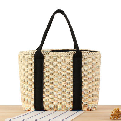 Vrouwen Bali Vakantie Winkeltas Handgemaakt Straw Tote Bag met grote capaciteit