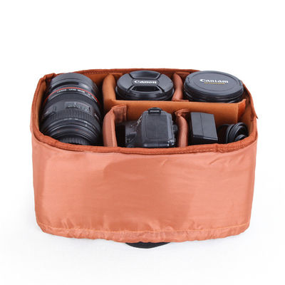 Gepersonaliseerde ontwerpen Camera Partition Invoegtas voor milieuvriendelijke lens organisatie