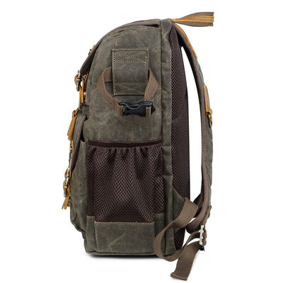 Eco-vriendelijke aangepaste logo camera tas rugzak voor DSLR en laptop in aangepaste kleur