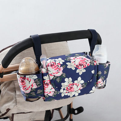 Praktische dagelijkse luierzak Stroller hangende zak met dieren afdrukken en grote opslagplaats