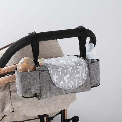 Praktische dagelijkse luierzak Stroller hangende zak met dieren afdrukken en grote opslagplaats