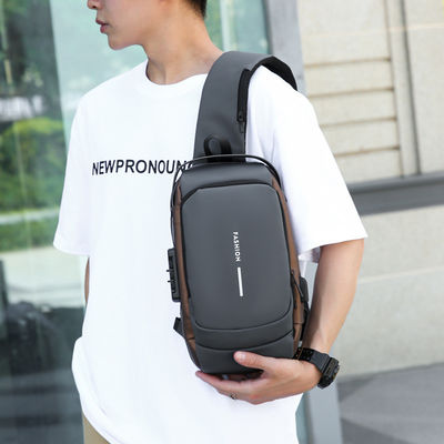 Aanvaardbaar OEM/ODM PU Vintage Leather Crossbody Men's Bag voor mobiele telefoon