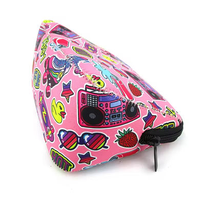 Gepersonaliseerd logo Neopreen Sublimatie Cosmetische zak Make-up Tassen voor dames Handtassen
