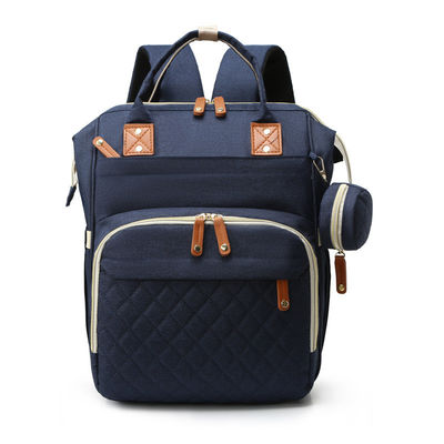 Gepersonaliseerd logo Mummy baby tas luier rugzak met reis wieg en wisselstation