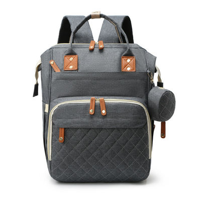 Gepersonaliseerd logo Mummy baby tas luier rugzak met reis wieg en wisselstation