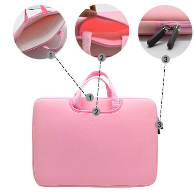 Gepersonaliseerde Sky Blue Neoprene Laptop Tassen voor 12 13 15 inch Goed materiaal uit China