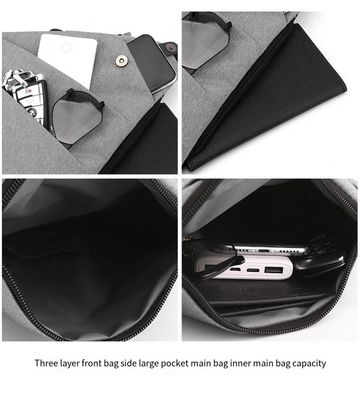 Multifunktioneel anti-diefstal borstzakje voor mannen Outdoor Casual Single Shoulder Bag