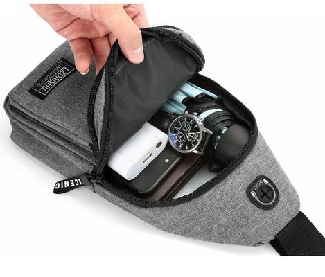 Unisex Outdoor Casual Sport Boodschappenzak Kleine enkelvoudige schoudertas voor mannen borsttas