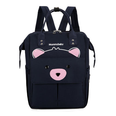 Custom Logo Tote Baby Bags Nappy Wet Diaper Bag Rugzak in aangepaste kleur