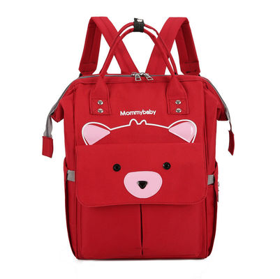 Custom Logo Tote Baby Bags Nappy Wet Diaper Bag Rugzak in aangepaste kleur