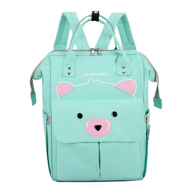 Custom Logo Tote Baby Bags Nappy Wet Diaper Bag Rugzak in aangepaste kleur