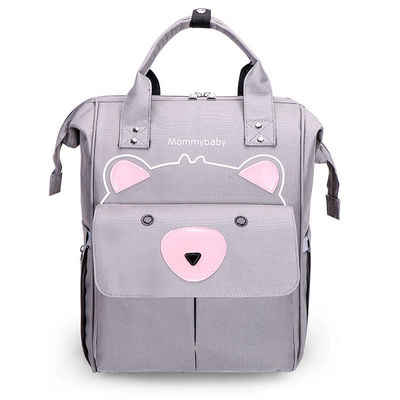 Custom Logo Tote Baby Bags Nappy Wet Diaper Bag Rugzak in aangepaste kleur