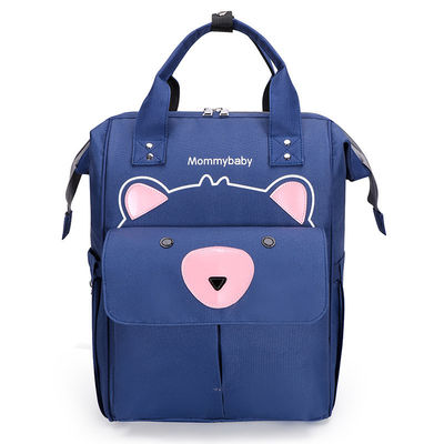 Custom Logo Tote Baby Bags Nappy Wet Diaper Bag Rugzak in aangepaste kleur